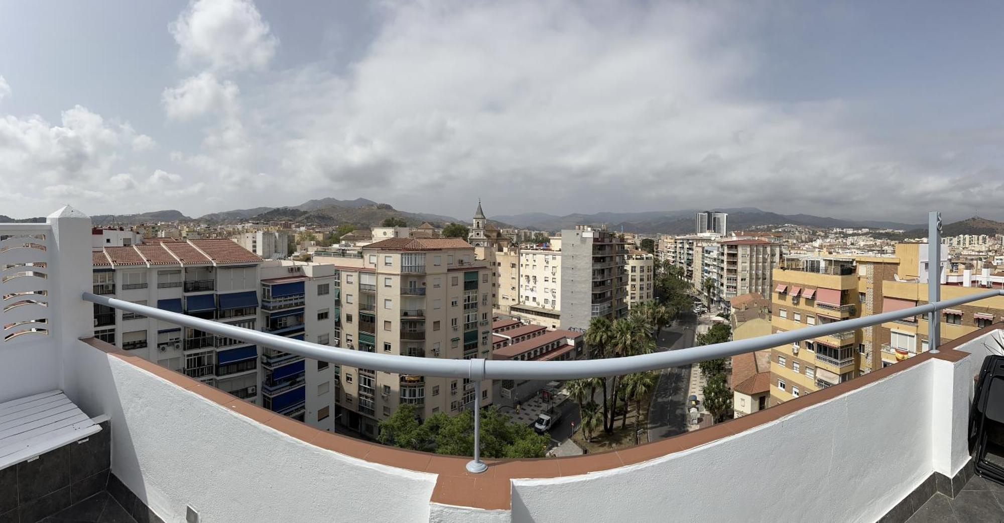 Appartamento Atico Plaza Bailen Malaga Centro Esterno foto