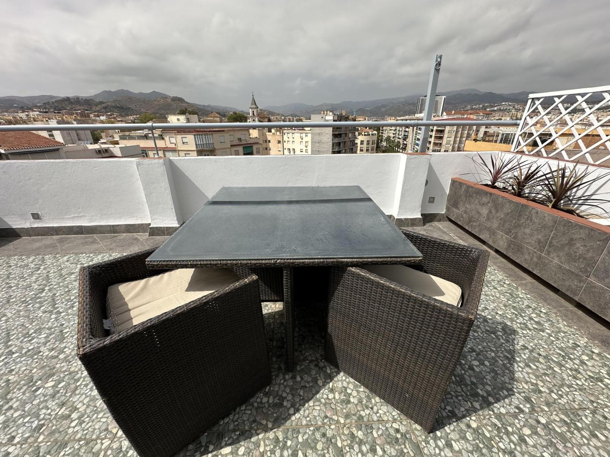 Appartamento Atico Plaza Bailen Malaga Centro Esterno foto