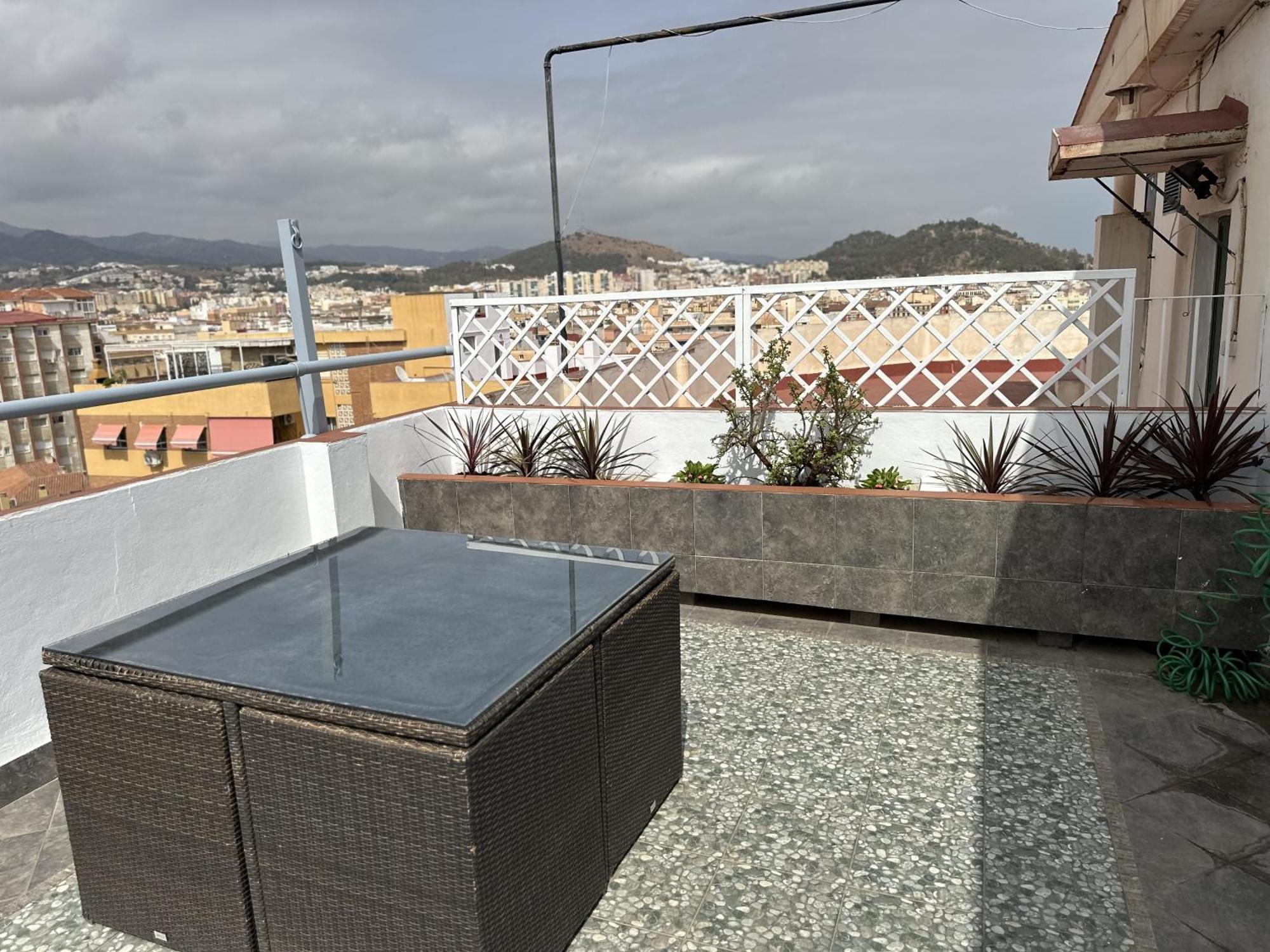 Appartamento Atico Plaza Bailen Malaga Centro Esterno foto
